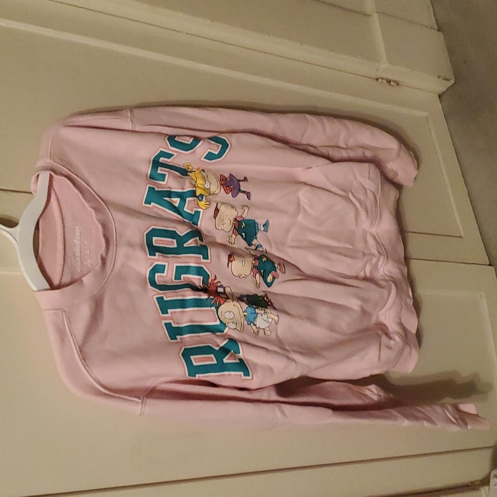 Pink size small Rugrats crewneck